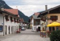 Entering the town of Oberammergau